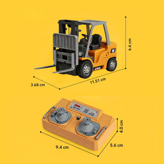 Mini Forklift - Uzaktan Kumandalı Masaüstü İş Makinesi!