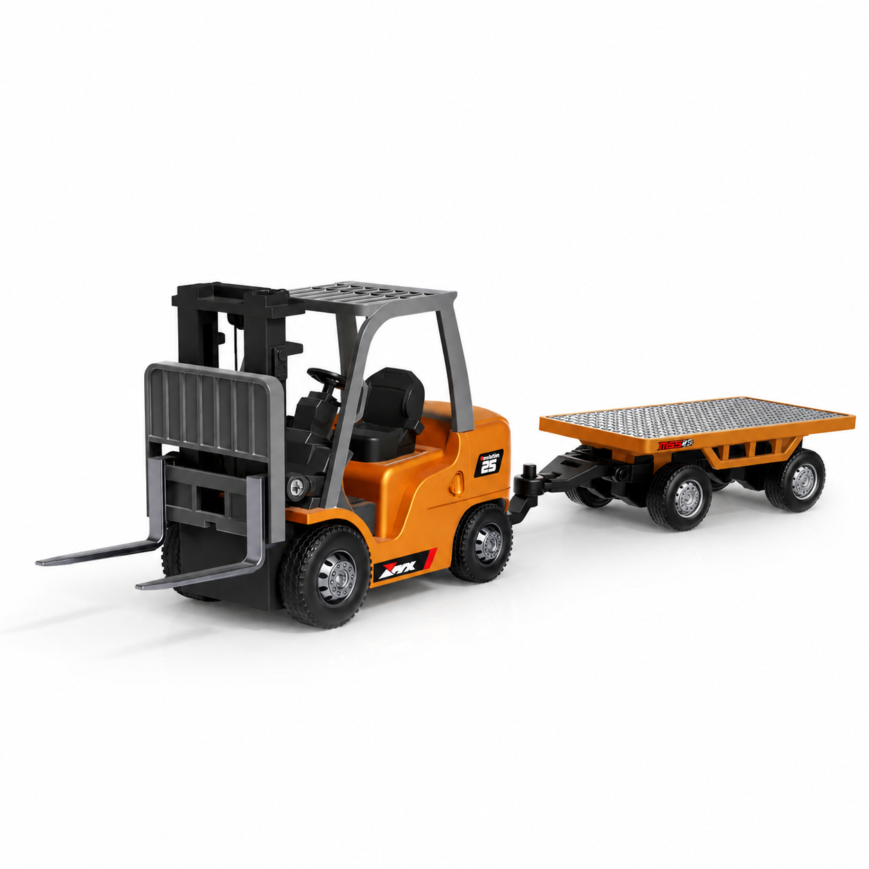 Mini Forklift - Uzaktan Kumandalı Masaüstü İş Makinesi!