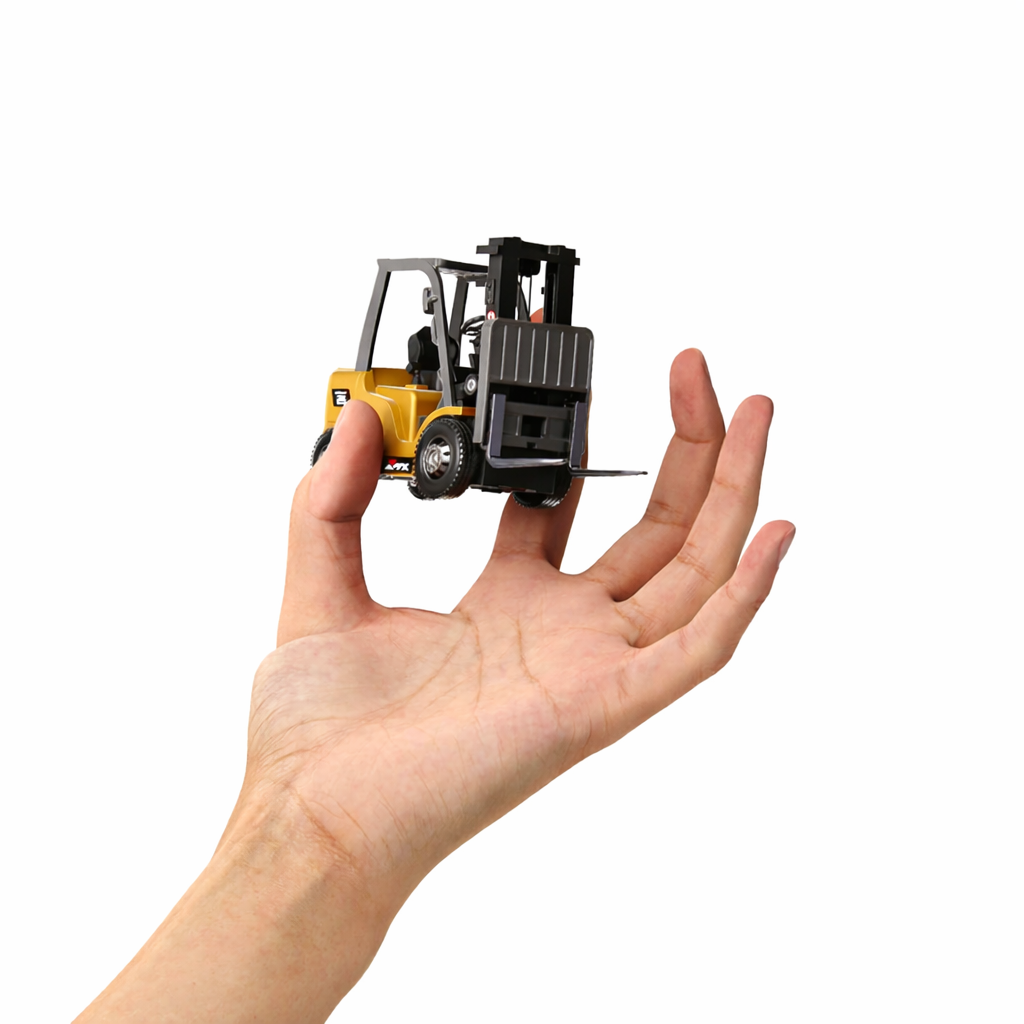 Mini Forklift - Uzaktan Kumandalı Masaüstü İş Makinesi!